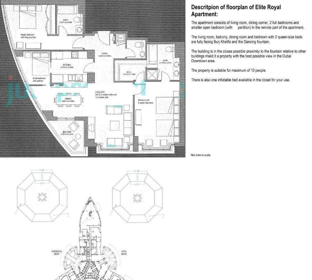 Elite Royal Apartment - Full Burj Khalifa And Fountain View - Caesar Dubai Buitenkant foto